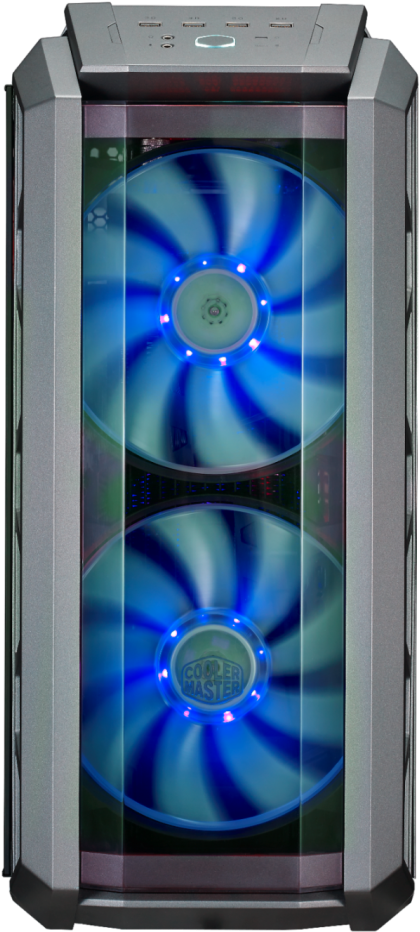 Cooler Master Mastercase H500p Rgb Atx Case With Tempered - Cooler Master Mastercase H500p Rgb Computer Case Mcm-h500p-mgnn-s00 (600x1020), Png Download