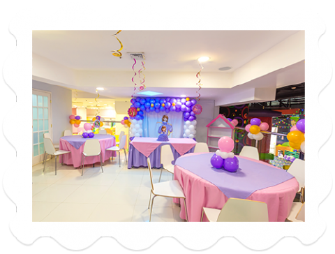 Paquete Diseñado Para 10 Niños Y 10 Adultos, Con Vista - Magia Landia Salones De Cumplaños (480x364), Png Download