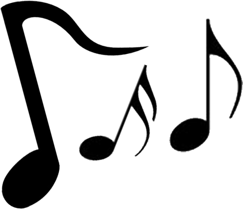 Pin Music Silhouette Clip Art Music Notes Clipart Transparent