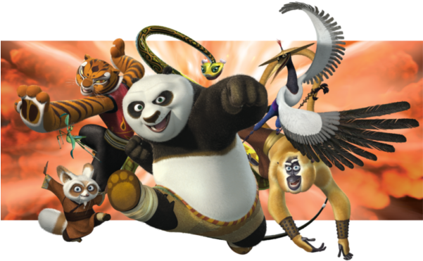 Dreamworks Day Fun Run - Kung Fu Panda 2 (600x377), Png Download