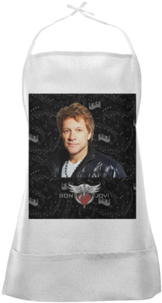 Bon Jovi Incredible Kitchen Apron - Apron (480x480), Png Download