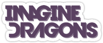Logo And Imagine Dragons Image - Imagine Dragons Logo Color (375x360), Png Download