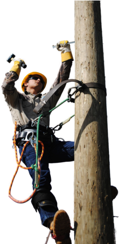 It Is Designed To Help Lineworkers Be Efficient And - Sport Climbing (352x480), Png Download