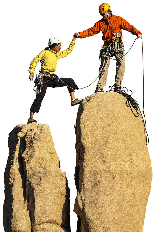 Enabling High Performance Workplaces - Mountain Climbers Png (662x917), Png Download