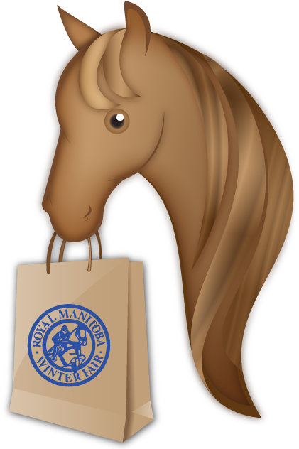 Retail And Shopping Emoji - Royal Manitoba Winter Fair (640x640), Png Download