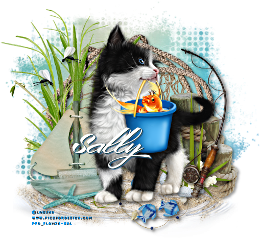 Ftu Gone Fishing - Cat (552x491), Png Download