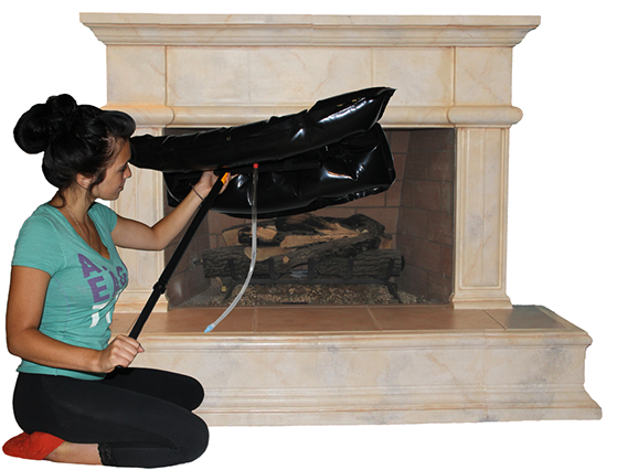 Istalling Fireplace Plug Iimage - Fireplace Plug (567x443), Png Download