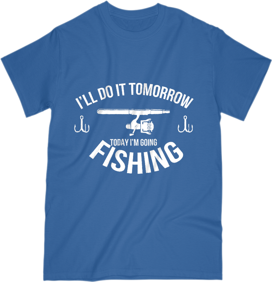 Load Image Into Gallery Viewer, Gone Fishing - T Shirt Product (1000x1000), Png Download