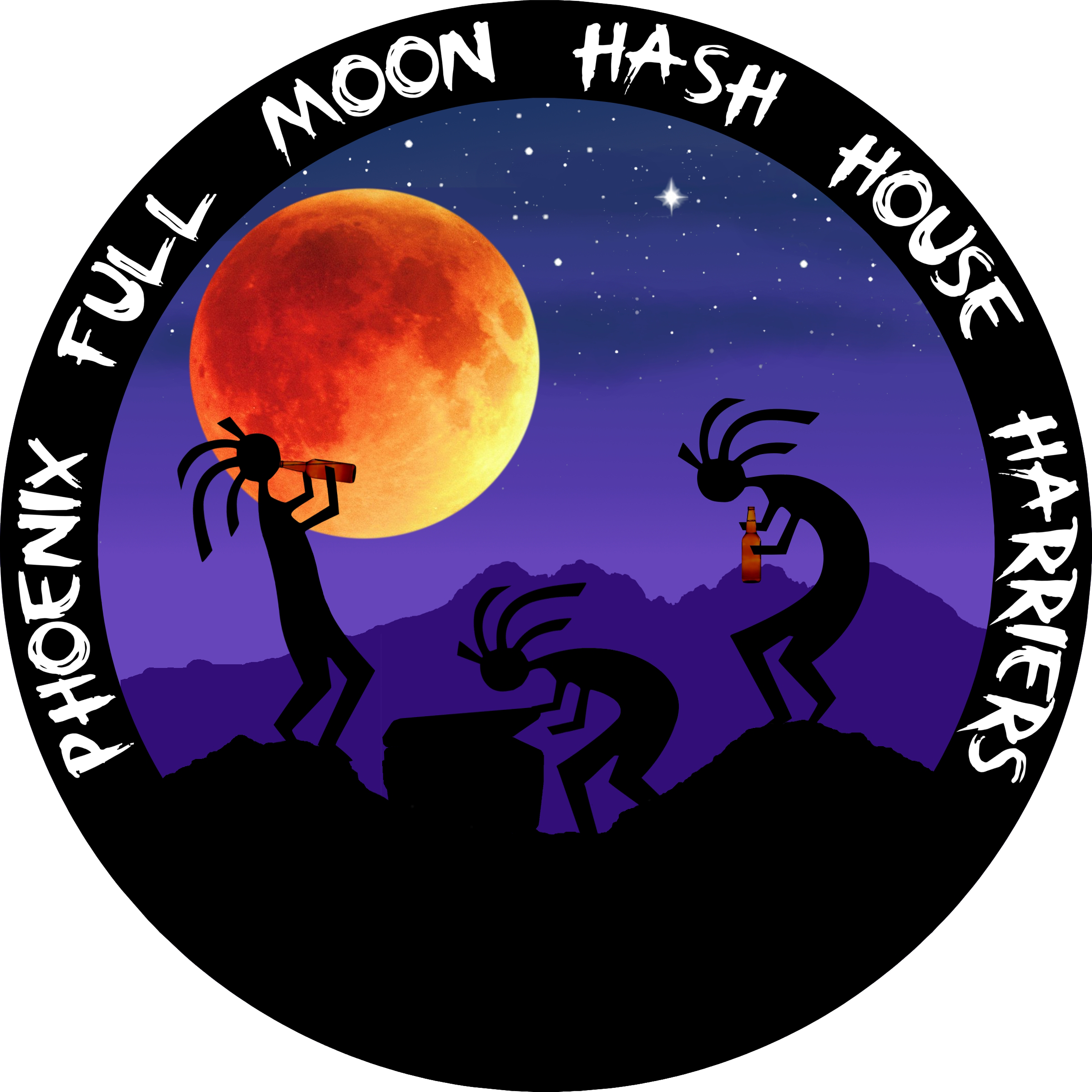 Full Moon Hash - 2nd Street District Logo (2400x2400), Png Download
