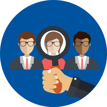 Hr Automation Circle - Web Design (428x428), Png Download