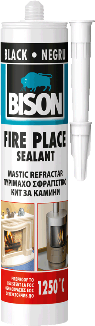 Fireplace Sealant - Bison Sealant (647x1280), Png Download