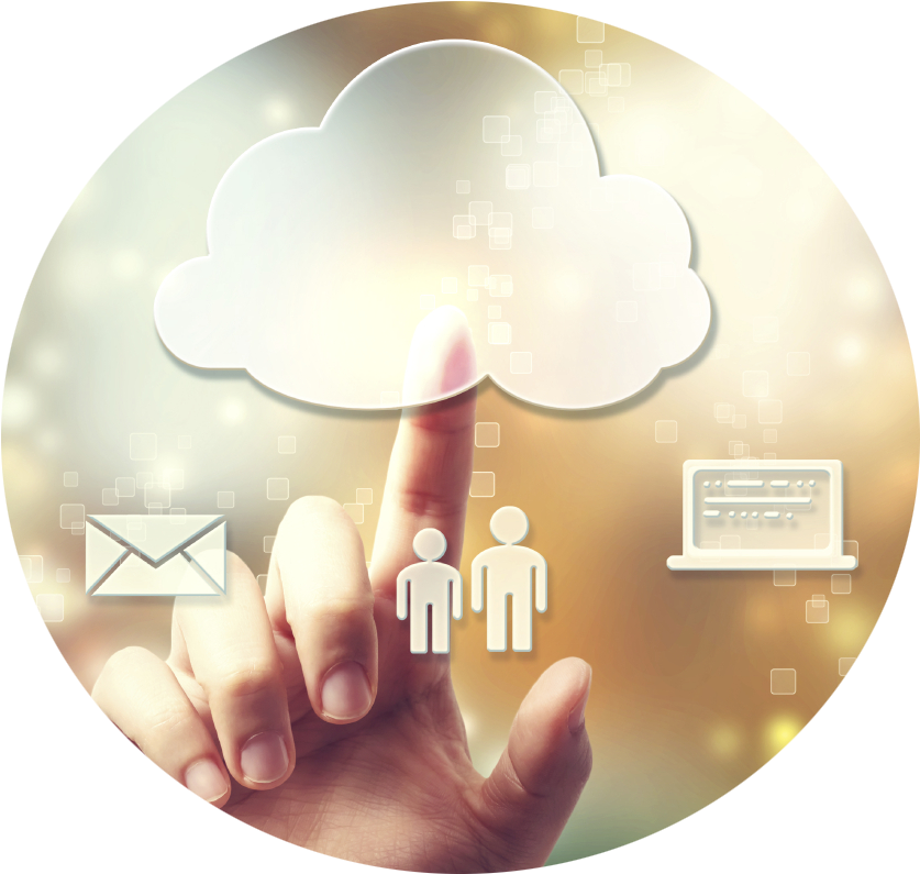 Cloud Circle - School Management System Importance (886x827), Png Download
