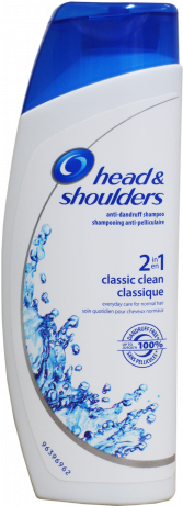 Head & Shoulders 2 In 1 Shampoo & Conditioner Classic - Head & Shoulders 2in1 Classic Clean (736x460), Png Download