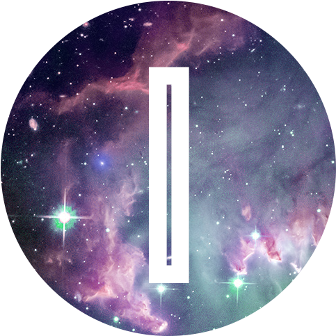 Brand Design Services Paper Moon Step One - Purple Magenta Nebula Ornament (round) 2 Of 4 (734x734), Png Download