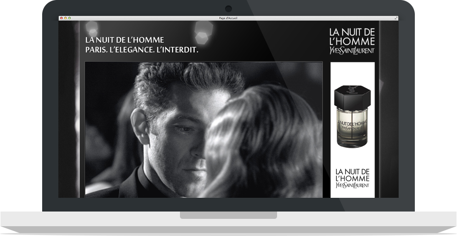 Yves Saint Laurent Partnership For The Launch Of The - Yves Saint Laurent La Nuit (932x482), Png Download