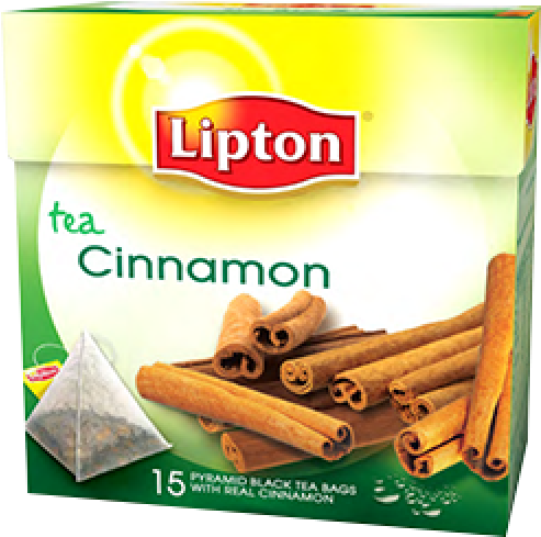 Lipton Pyramids Cinnamon 15 Packs - Lipton Cold Brew Family Size Iced Tea Bags Black 66 (600x600), Png Download