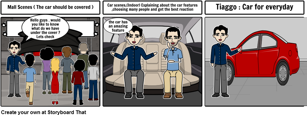 Chery Car - Cartoon (989x386), Png Download