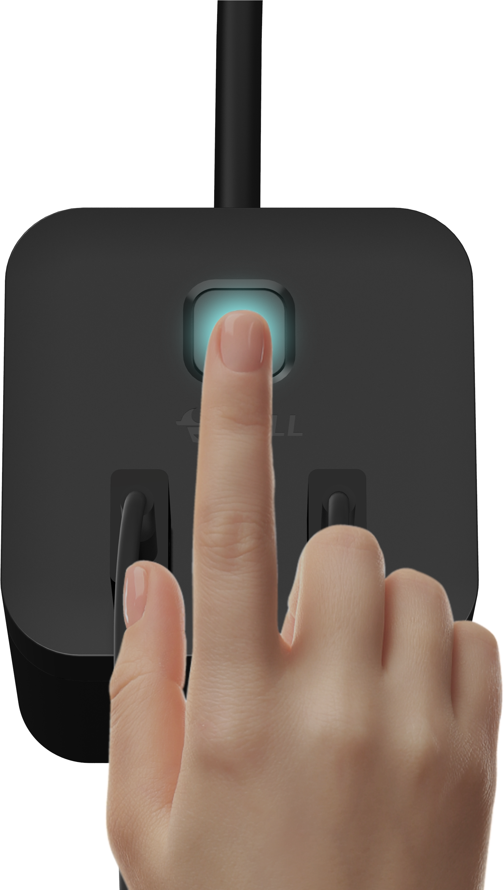 Bull Cube Charger Automatically Shuts Off Charging - Mouse (2808x3050), Png Download