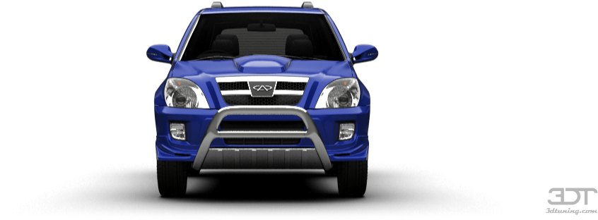 Chery Tiggo Crossover - 3d Tuning (1004x373), Png Download