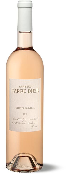 Titre Du Vin - Rosé (400x820), Png Download