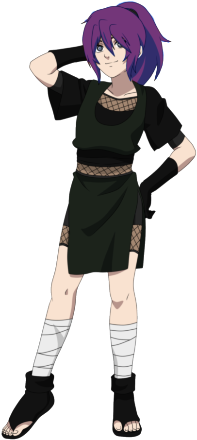 Doku Is The Most Popular Girl In The Class, And One - Naruto Oc Female Genin (434x950), Png Download