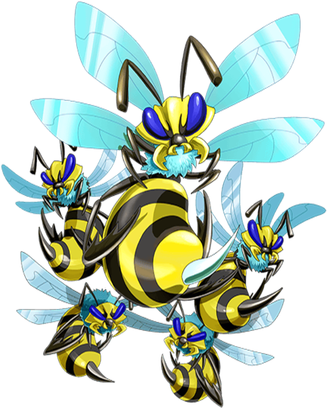 Ice Killer Bee Transparent - Illustration (480x640), Png Download
