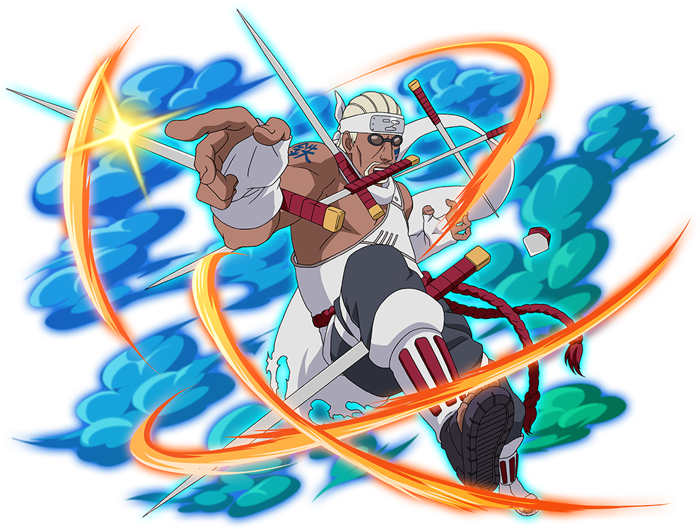 Killer Bee-0 - Naruto Blazing Killer Bee (1000x780), Png Download