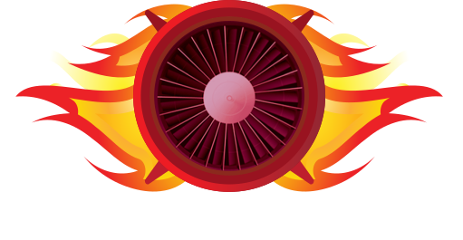 Afterburner Logo - Airplane (511x265), Png Download