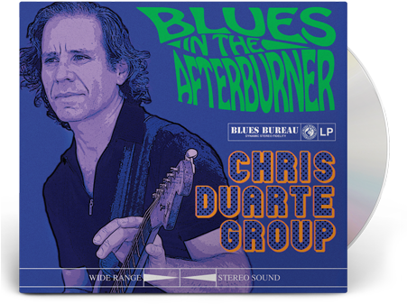 Blues In The Afterburner - Chris Duarte: Blues In The Afterburner Cd (450x450), Png Download