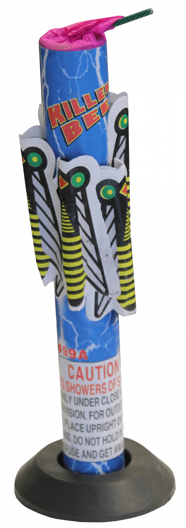 Killer Bee - Water Bottle (381x1080), Png Download