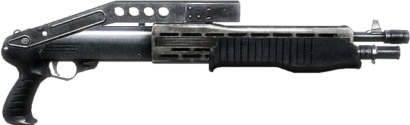 Se Vende Escopeta De Combate Franchi S - Spas 12 Bad Company 2 (620x207), Png Download