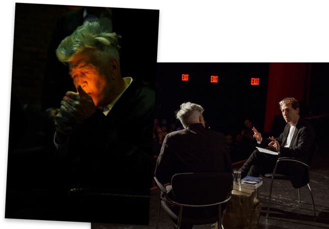 Lynch And Paul Holdengräber In - Cigarette (690x460), Png Download