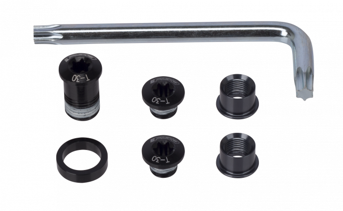 Bolt Kit Sl-k & Afterburner 386 Ml138 - Fsa Chainring (700x700), Png Download