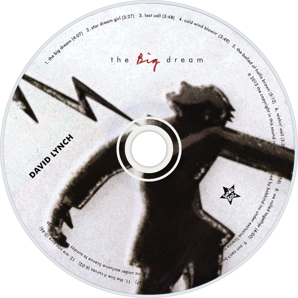David Lynch The Big Dream Cd Disc Image - The Big Dream (1000x1000), Png Download