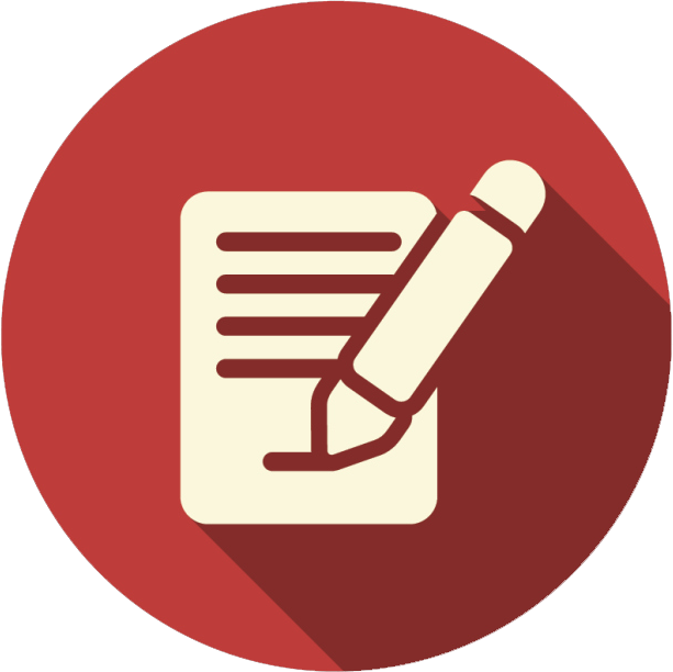 Download Commercialprofile Button - Blog Icon Png Red PNG Image with No ...