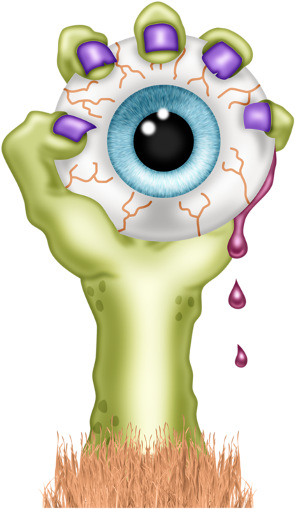 Фото, Автор Andy-video На Яндекс - Clip Art Halloween Eyeballs (495x800), Png Download