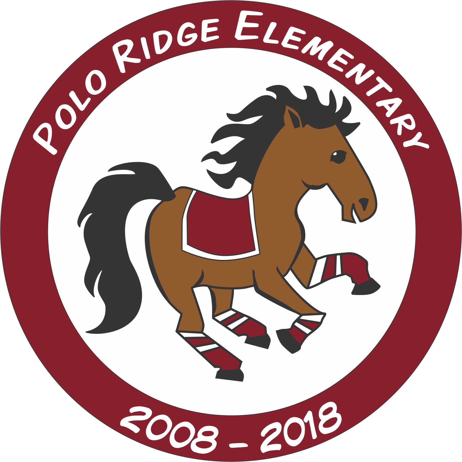 Polo Ridge Circle - Polo Ridge Elementary School Logo (1804x1804), Png Download