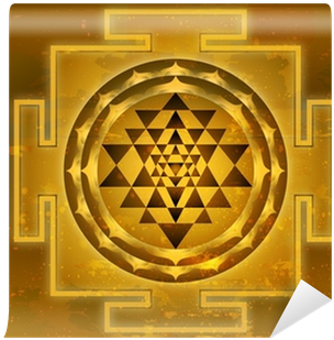 Sri Yantra Framed Tile (400x400), Png Download