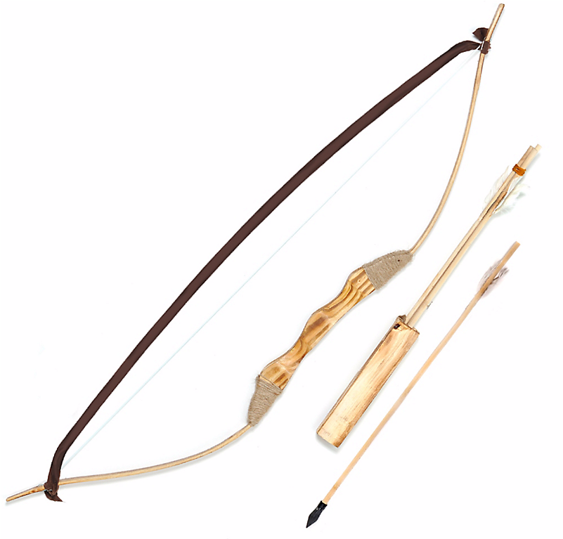 Billed As A “native American Bow And Arrow,” It Carried - Native American Farmers Bow And Arrow (800x1088), Png Download