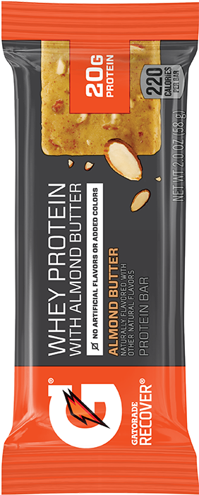 G Recover Almbutterbar Vanalm R=20181107 - Gatorade Almond Butter Bar (300x700), Png Download