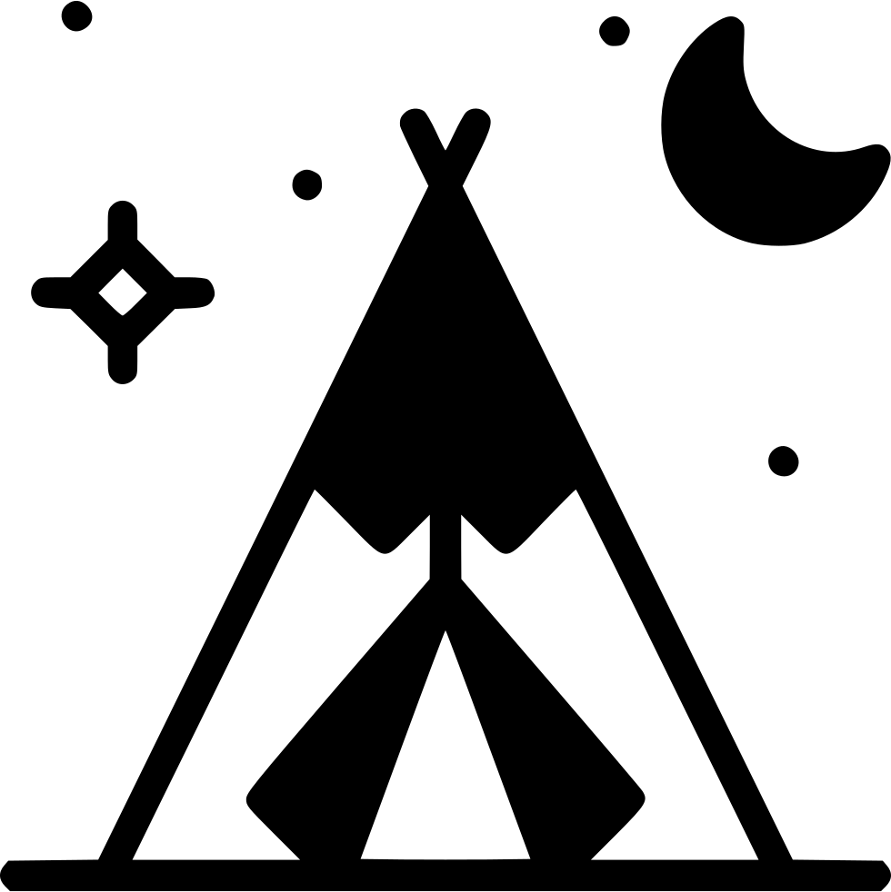Native American Tent - Clip Art Teepee Tent (980x982), Png Download