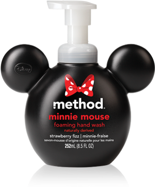 5oz Mickey Minnie Strawberry - Method Mickey Mouse Hand Soap (322x558), Png Download