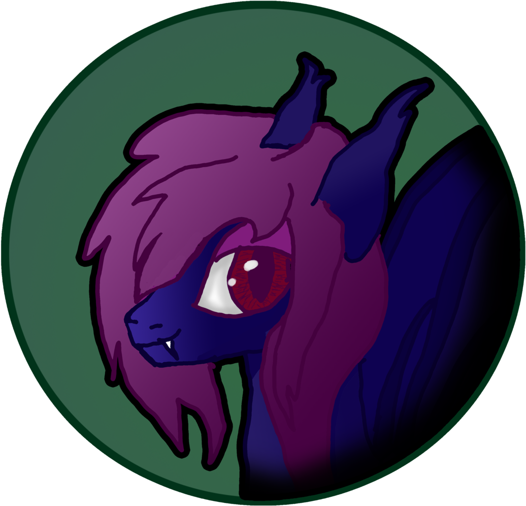Thetomness, Bat Pony, Bat Pony Oc, Gift Art, Icon, - Cartoon (1082x1024), Png Download
