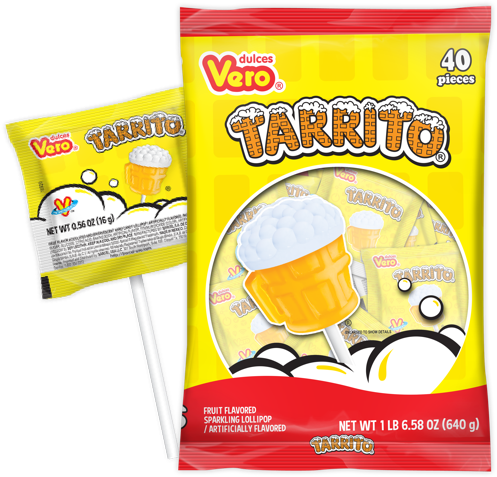Get The Approval From Friends And Family When You Bring - Vero Mexican Candy Tarrito Fruit Flavored Lollipops (497x477), Png Download