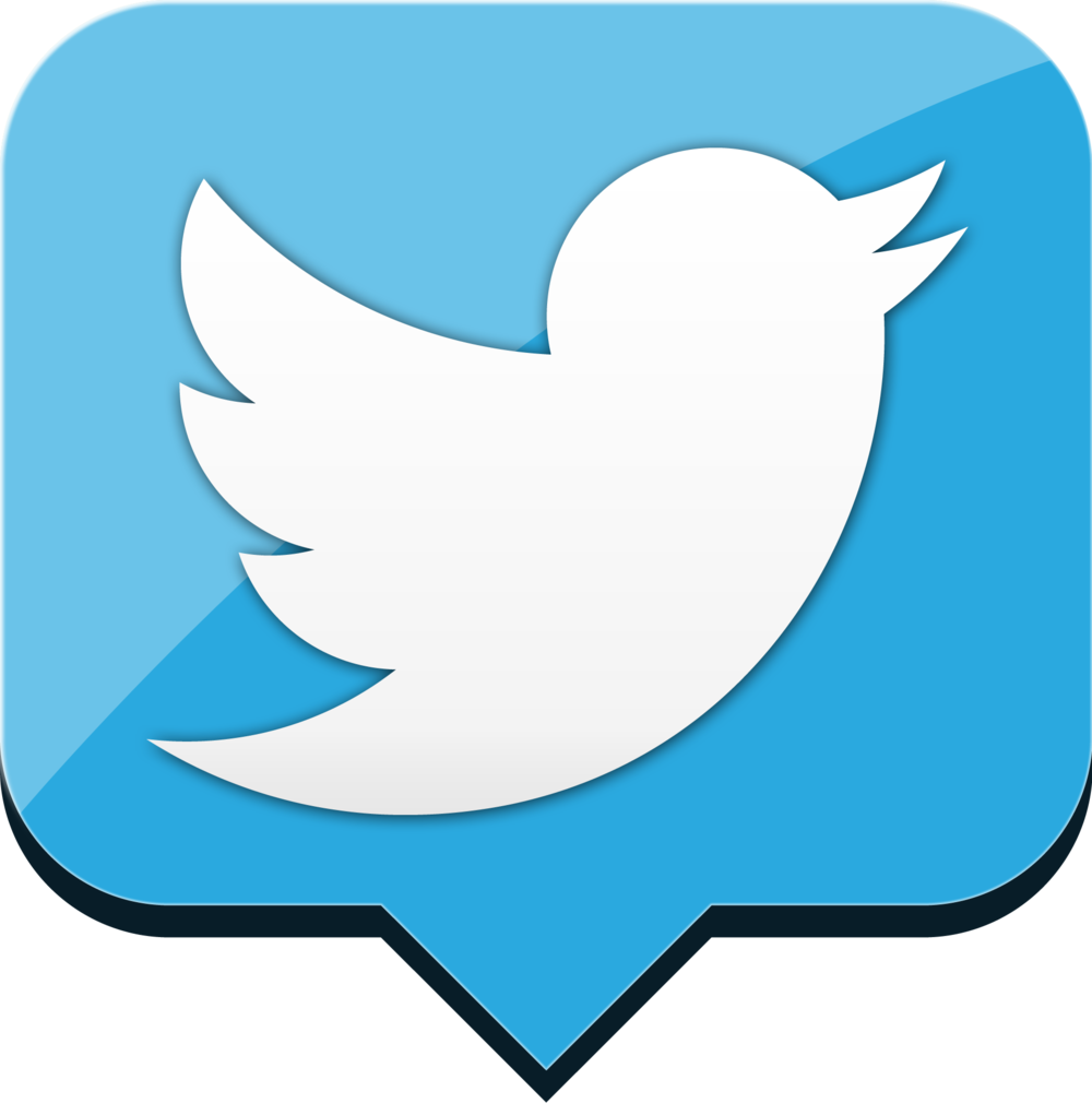 Twitter-icon - Twitter Png Transparent (1000x1010), Png Download