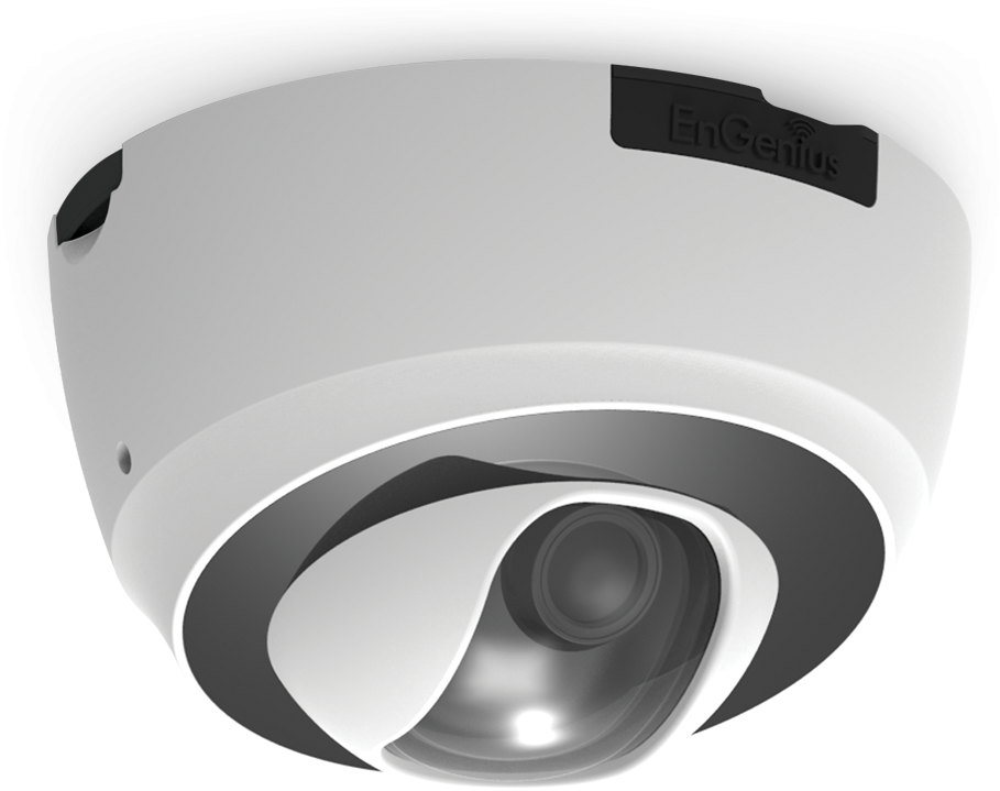 1-megapixel Wireless Day/night Mini Dome Ip Surveillance - Engenius 1mp Wi-fi Dome Ip Camera (949x867), Png Download