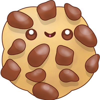 Cute Cookie Png Clipart Cute Stuff Cookie - Cute Cookie Cartoon Png (400x400), Png Download