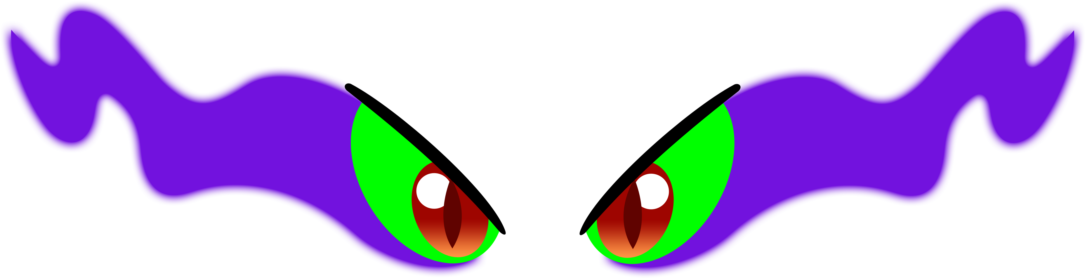 The Gallery For > Evil Eyes Png King Sombra Eyes Vector - Mlp King Sombra Eyes (4000x2000), Png Download