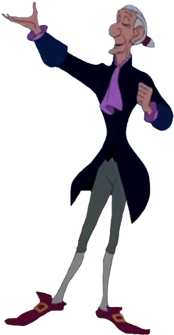 Nombre - Grimsby - Personajes De La Sirenita Grimsby (348x671), Png Download