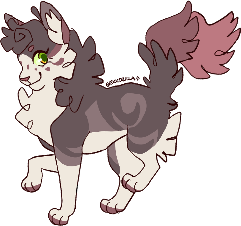 Svg Black And White Library Hashtag On Twitter Pictwittercommaztgqn - Rosetail Design Warrior Cats (835x846), Png Download